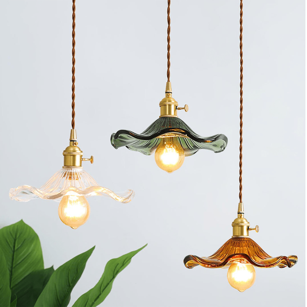 HibeaBloom™ | Hibiscusvormige Hanglamp – Sfeervolle Bloemlamp voor Natuur- en Designliefhebbers