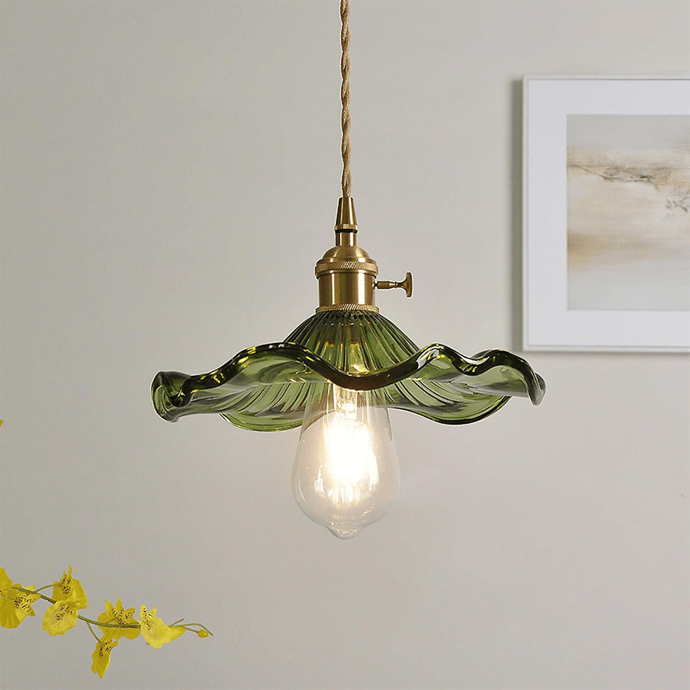 HibeaBloom™ | Hibiscusvormige Hanglamp – Sfeervolle Bloemlamp voor Natuur- en Designliefhebbers
