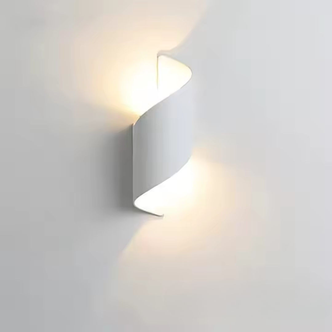 MilaGlow | Moderne LED Wandlamp – Organisch Design met Sculpturaal Licht & Warmte