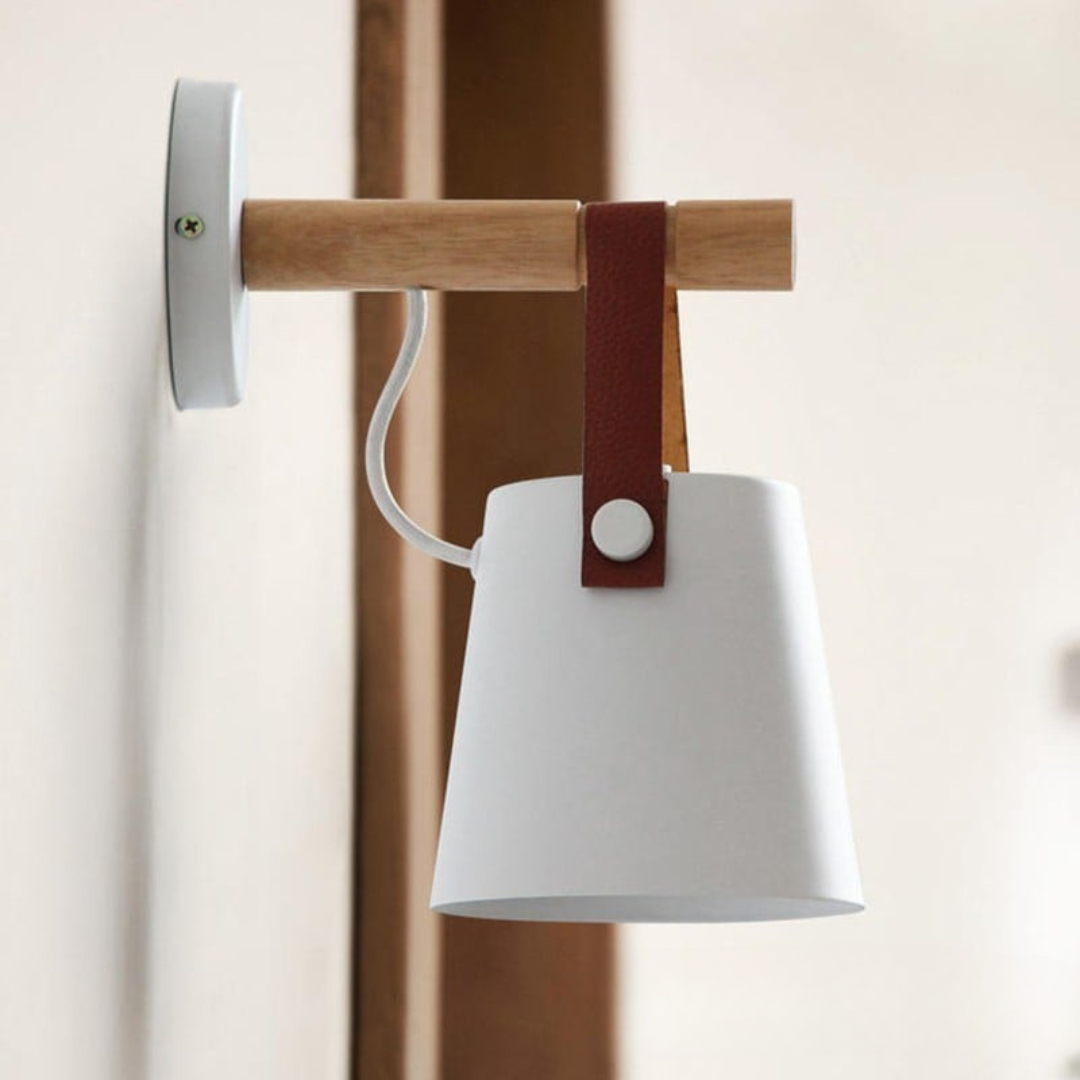 Norava | Houten LED Wandlamp – Warm Licht & Modern Minimalistisch Design voor Elke Ruimte