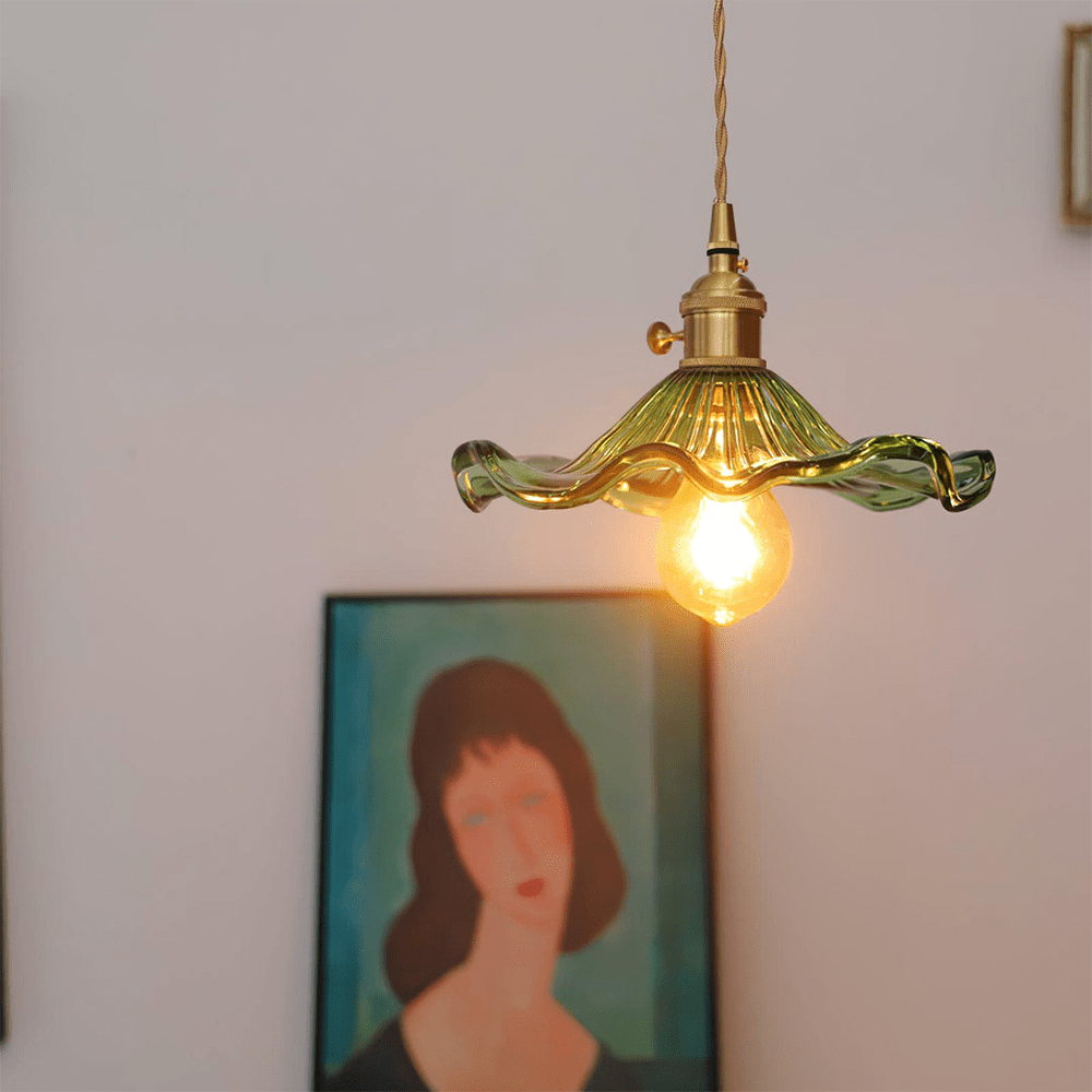 HibeaBloom™ | Hibiscusvormige Hanglamp – Sfeervolle Bloemlamp voor Natuur- en Designliefhebbers