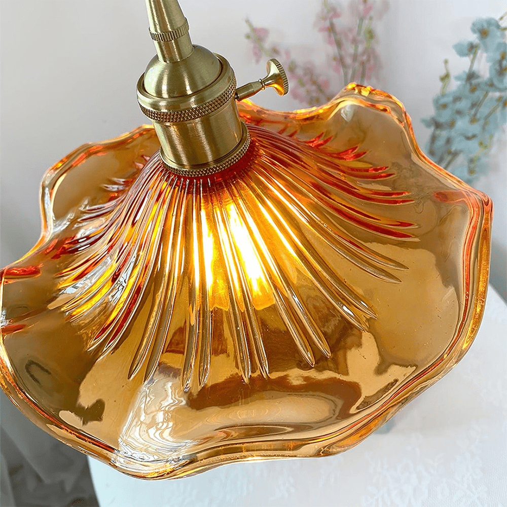 HibeaBloom™ | Hibiscusvormige Hanglamp – Sfeervolle Bloemlamp voor Natuur- en Designliefhebbers