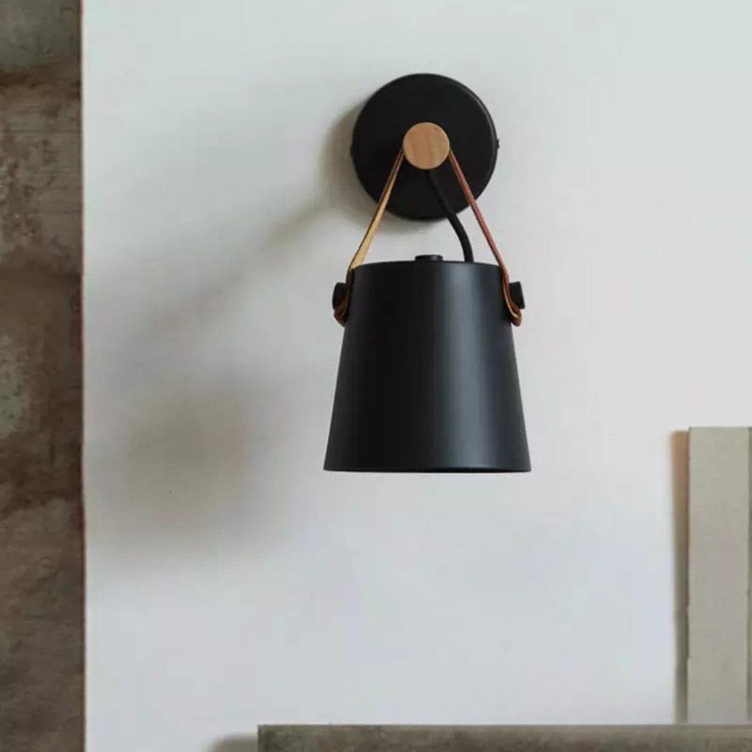 Norava | Houten LED Wandlamp – Warm Licht & Modern Minimalistisch Design voor Elke Ruimte