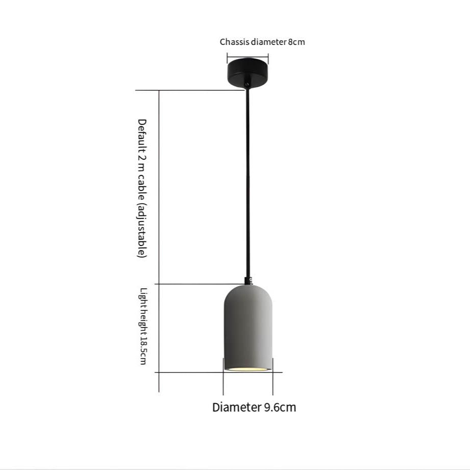 FORGI | Unieke betonnen hanglamp