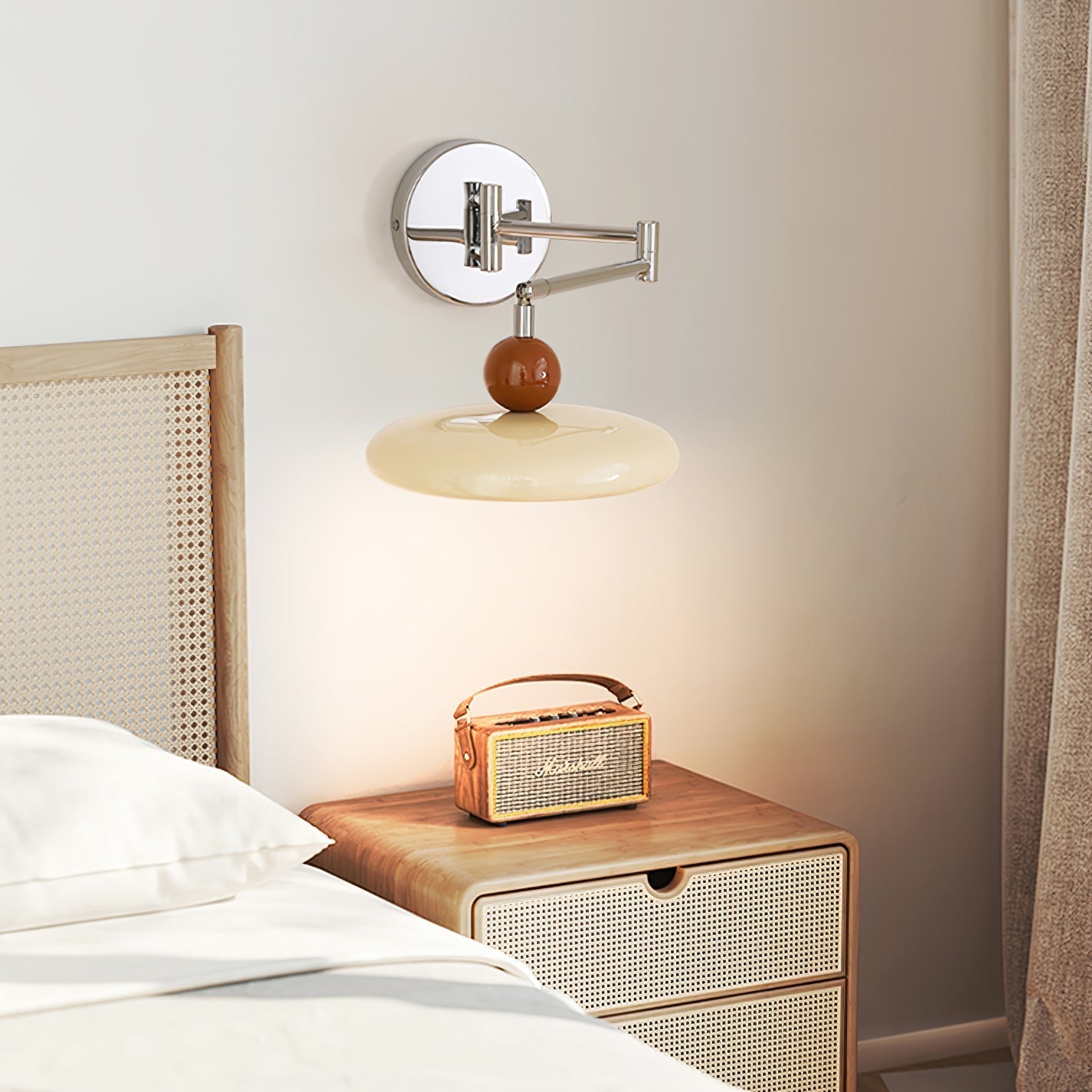Lola Wandlamp met Zwenkarm