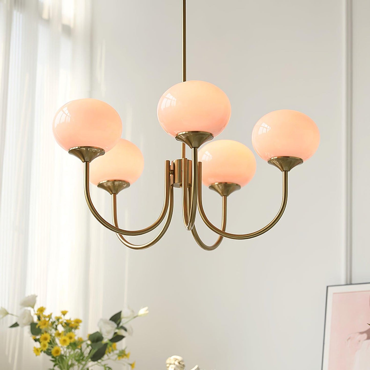 Lunamelt™ | Moderne Kroonluchter met Organische Vormen – Statement Verlichting voor Luxe Interieurs