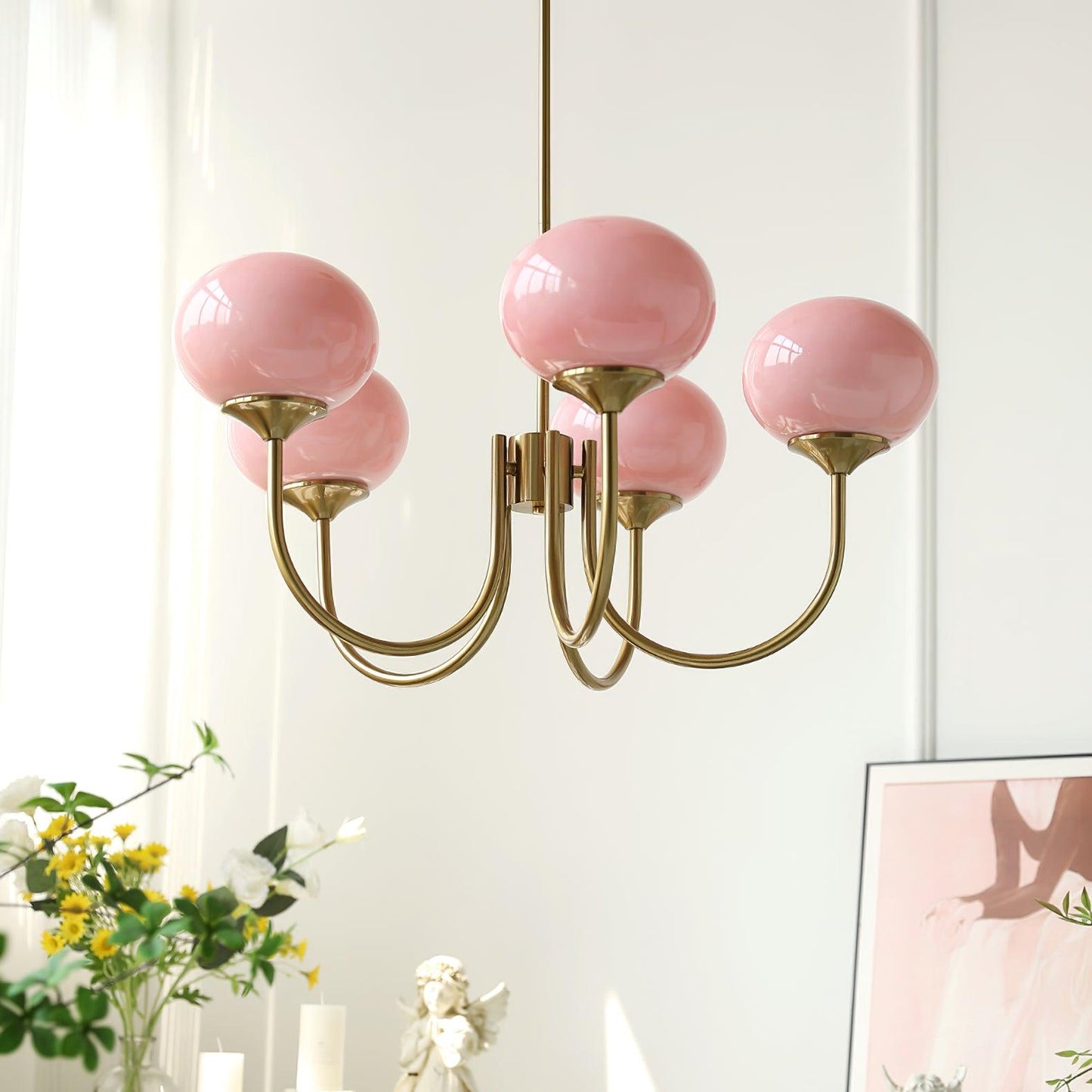 Lunamelt™ | Moderne Kroonluchter met Organische Vormen – Statement Verlichting voor Luxe Interieurs