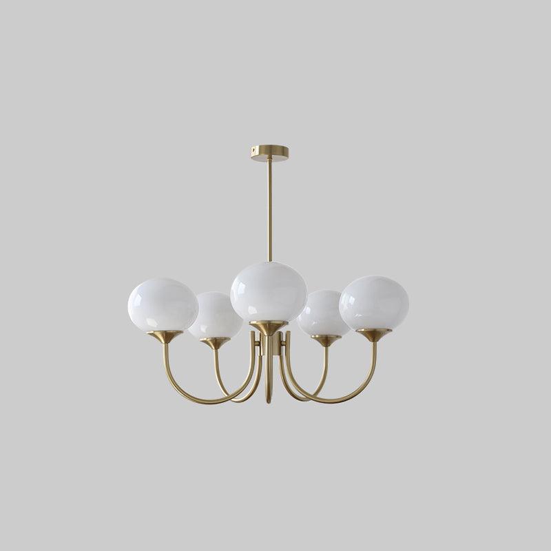 Lunamelt™ | Moderne Kroonluchter met Organische Vormen – Statement Verlichting voor Luxe Interieurs