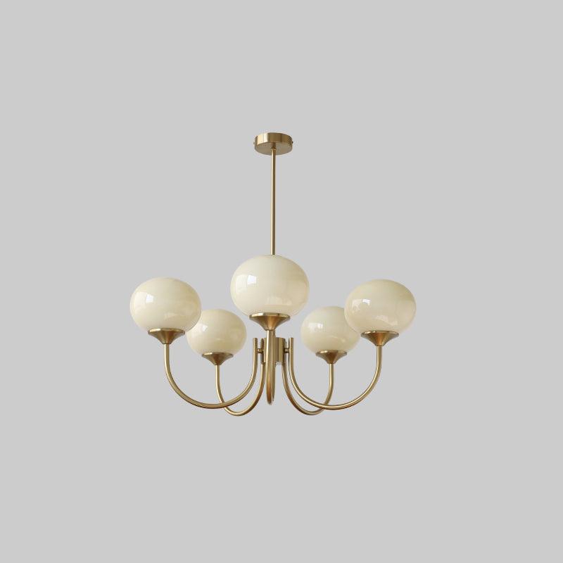 Lunamelt™ | Moderne Kroonluchter met Organische Vormen – Statement Verlichting voor Luxe Interieurs