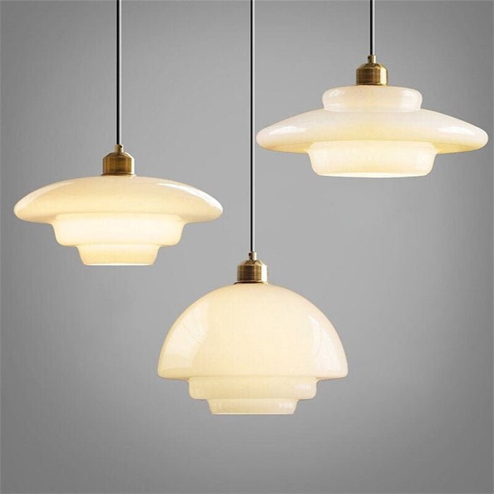 Opalune | Minimalistische Witte Glazen Hanglamp – Bolvormig Design & Zacht Diffuus Licht