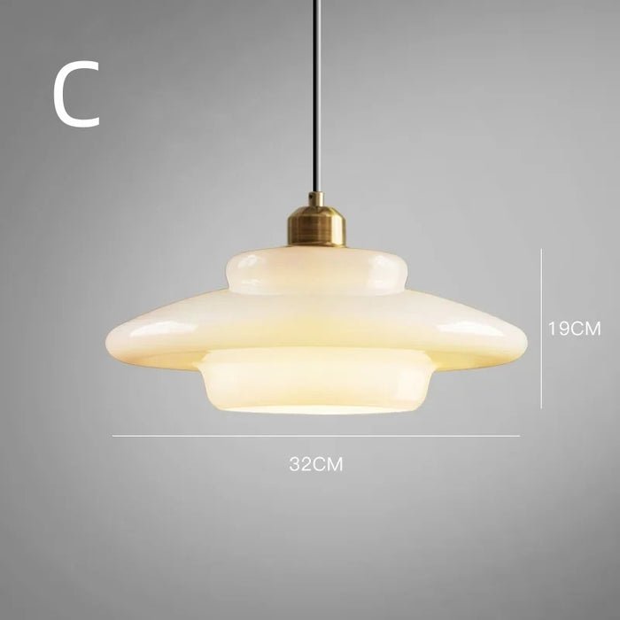 Opalune | Minimalistische Witte Glazen Hanglamp – Bolvormig Design & Zacht Diffuus Licht