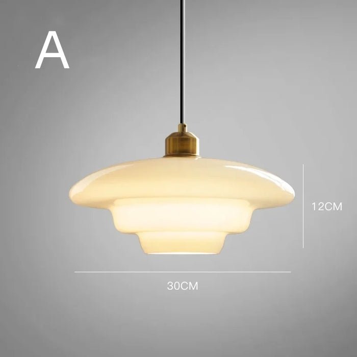 Opalune | Minimalistische Witte Glazen Hanglamp – Bolvormig Design & Zacht Diffuus Licht
