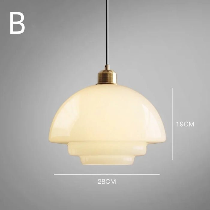 Opalune | Minimalistische Witte Glazen Hanglamp – Bolvormig Design & Zacht Diffuus Licht