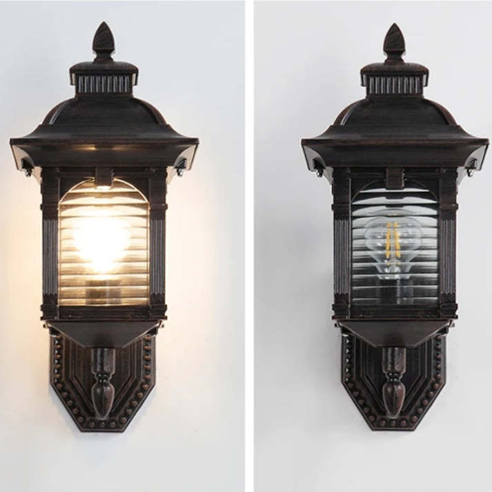 Wandlamp Antiek Glas