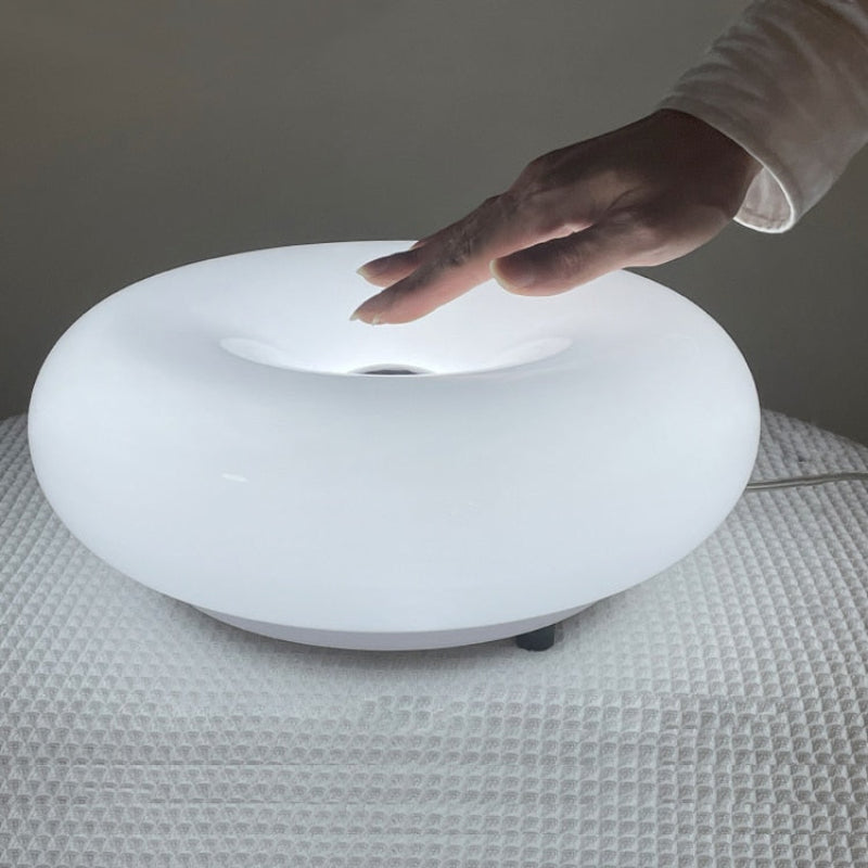 Thom - Elegante glazen wandlamp en tafellamp met LED