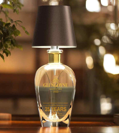 LuminaBottle | Luxe Oplaadbare Fleslamp – Warm LED Licht & USB-C Verlichting in Stijlvol Design