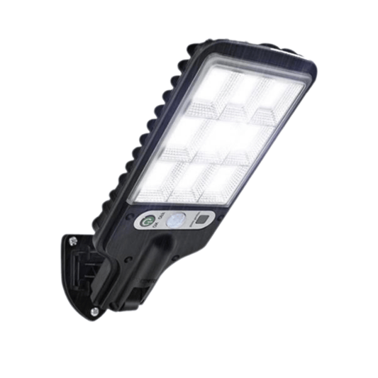 LumaRise | Solar Wandlamp met Bewegingssensor – Draadloos & Weerbestendig Design voor Buiten