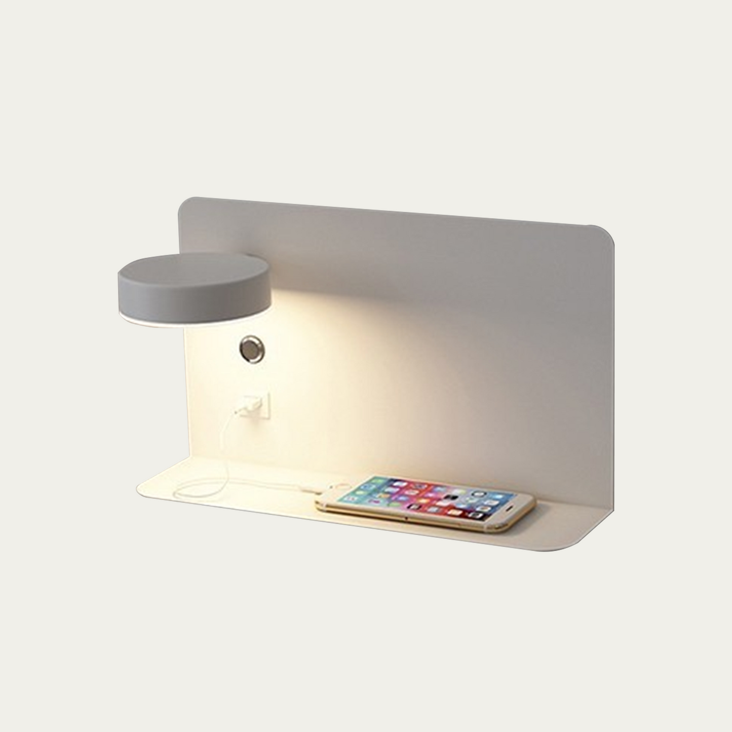 Kaye - Dimbare LED Wandlamp met USB-oplader
