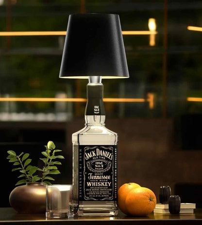 LuminaBottle | Luxe Oplaadbare Fleslamp – Warm LED Licht & USB-C Verlichting in Stijlvol Design