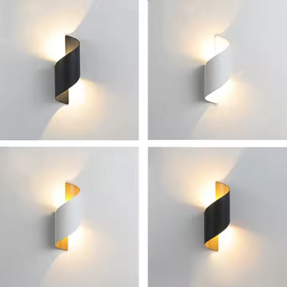 MilaGlow | Moderne LED Wandlamp – Organisch Design met Sculpturaal Licht & Warmte