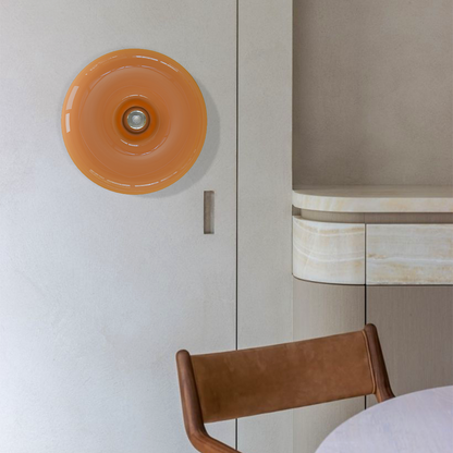 Thom - Elegante glazen wandlamp en tafellamp met LED