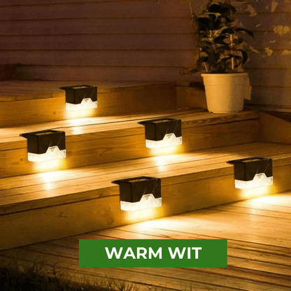 SolarStick™ | Zelfklevende Solar Buitenlampen – Draadloos, Waterdicht & Energiezuinig
