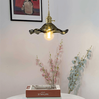 HibeaBloom™ | Hibiscusvormige Hanglamp – Sfeervolle Bloemlamp voor Natuur- en Designliefhebbers