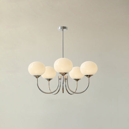 Lunamelt™ | Moderne Kroonluchter met Organische Vormen – Statement Verlichting voor Luxe Interieurs