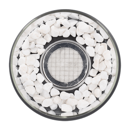Flamora™ | Sfeervolle Olie Tafelhaard met Echt Vuur – Voor Avonden vol Warmte en Stijl