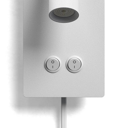 Lunavo | LED Wandlamp met Flexibele Leesarm – USB & Hardwired of Plug-in Bedverlichting