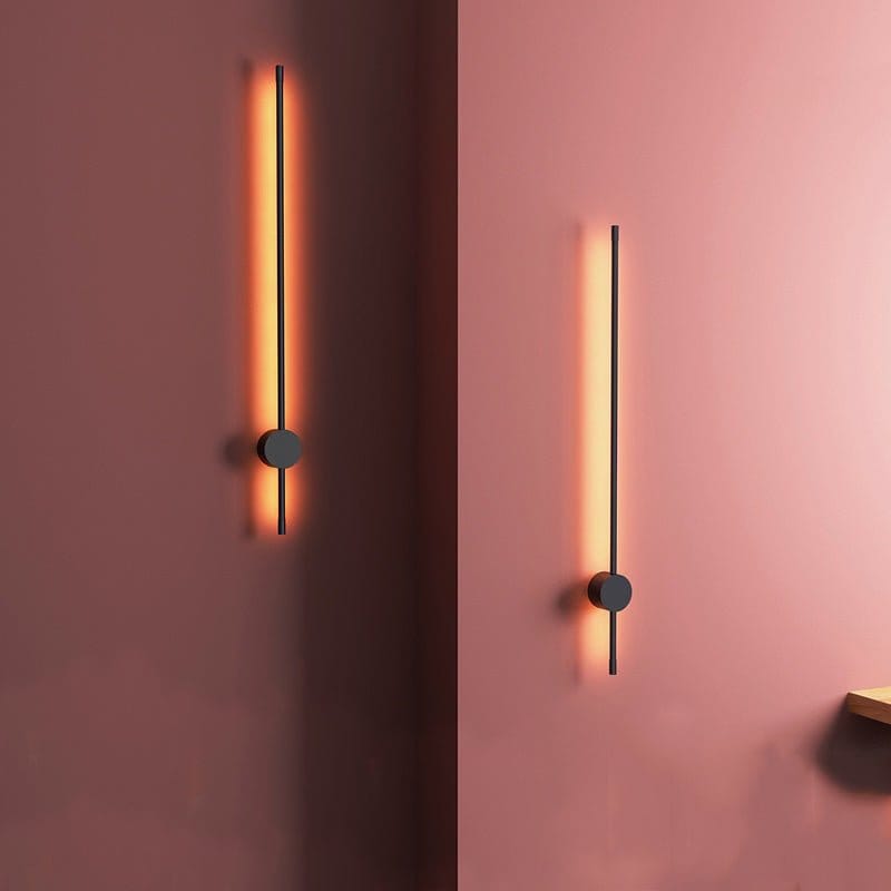 Perluxis™ | Minimalistische Wandlamp van Gelakt Aluminium – Dimbare LED met Afstandsbediening (3000K–6000K)