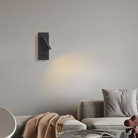 Lunavo™ | LED Wandlamp met Flexibele Leesarm – USB & Hardwired of Plug-in Bedverlichting