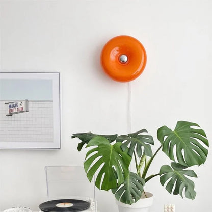 Thom - Elegante glazen wandlamp en tafellamp met LED