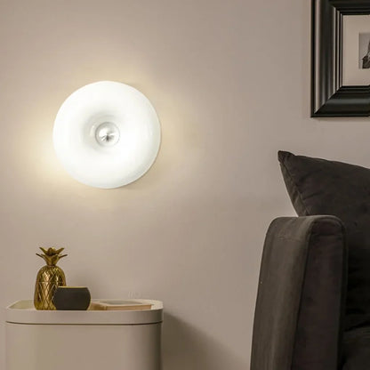 Thom - Elegante glazen wandlamp en tafellamp met LED