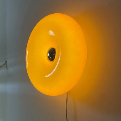 Thom - Elegante glazen wandlamp en tafellamp met LED